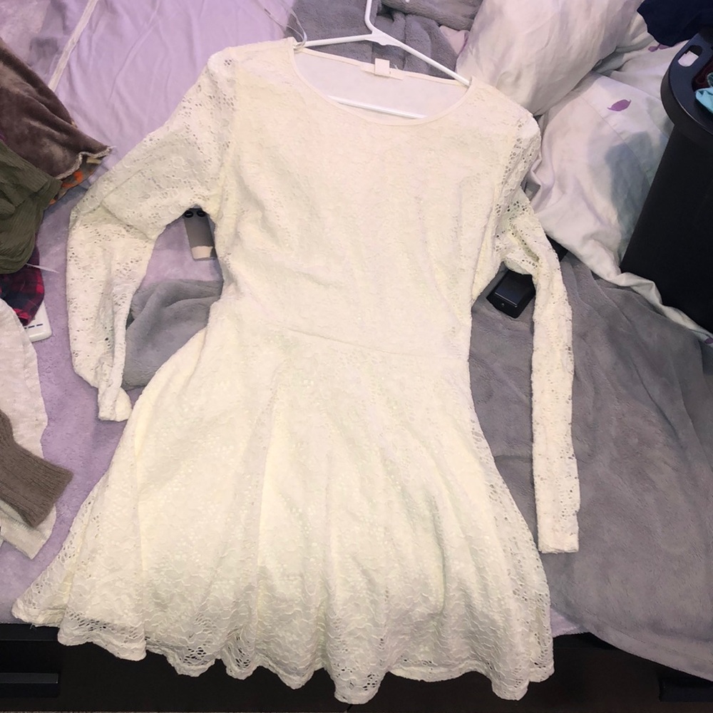 Brand new floral laced dress